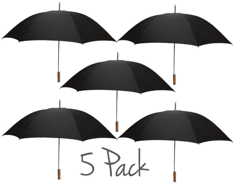 Willow Tree Straight Classic Golf Black 5 Pack