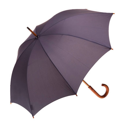 Clifton Classic Timber Charcoal Umbrella